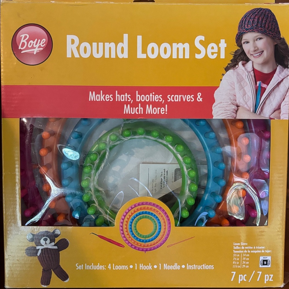 Boye Round Loom Set - Multicolor Kids Learning Toy